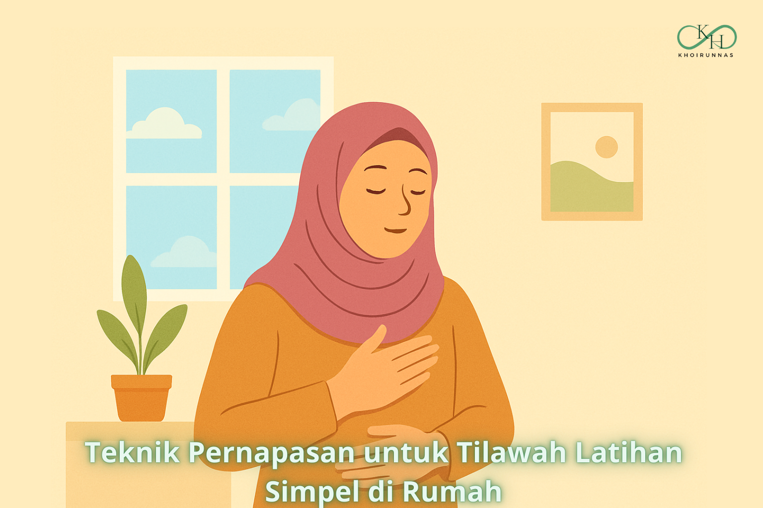 Teknik Pernapasan untuk Tilawah